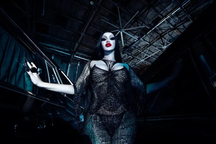 Cardi B as Morticia